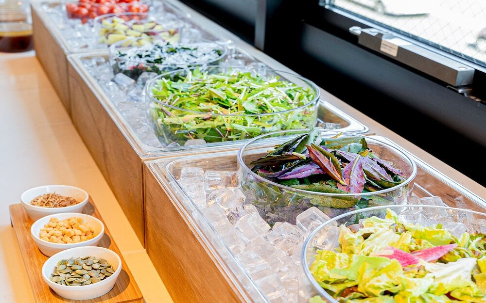 朝食ビュッフェ