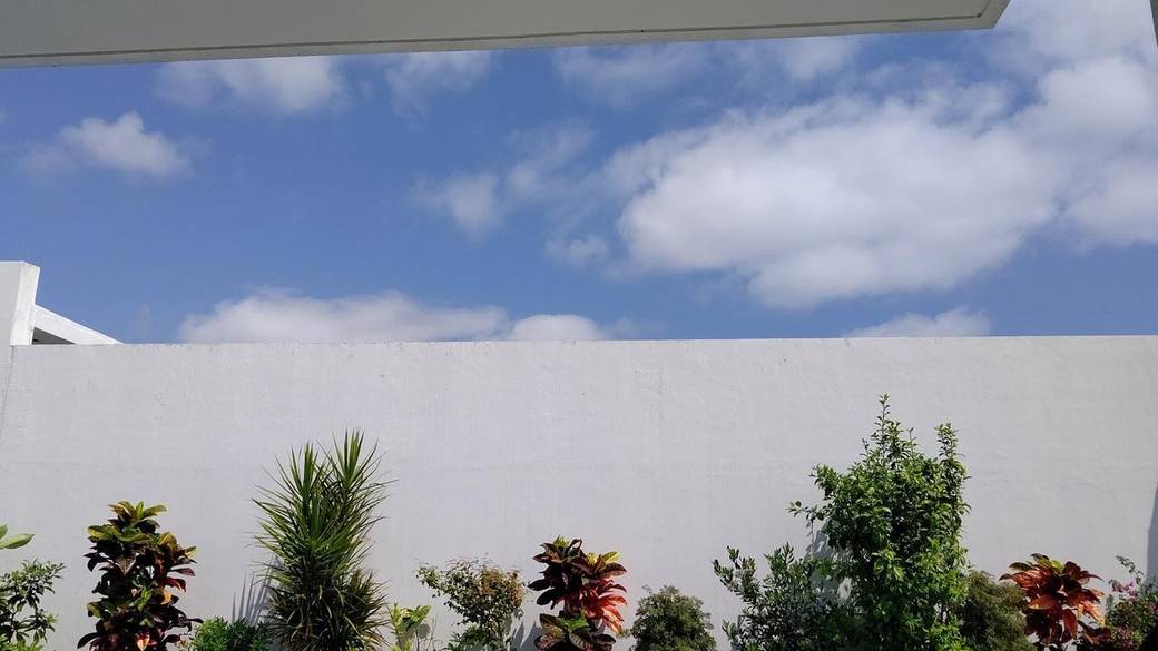 澄んだ空と海を
感じながら出発 / 3