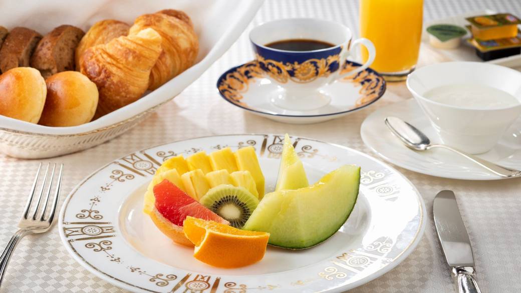 思わず顔がほころぶ
豪華な朝食 / 4