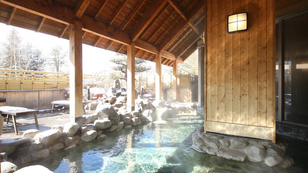 スパリゾート鹿山の湯 露天風呂 / 1