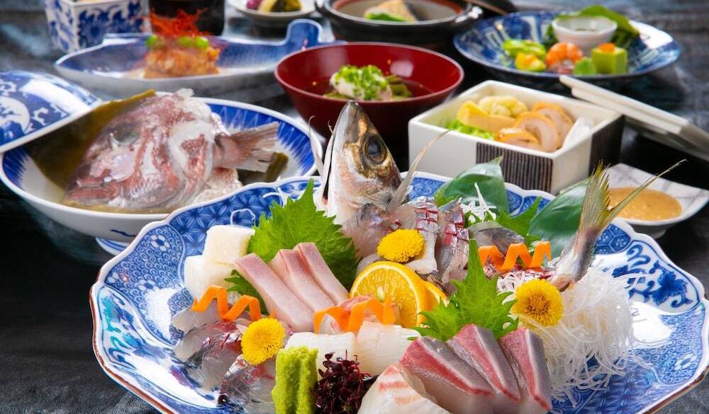 会席料理一例① / 1