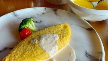 明太ソースのオムレツ / 10