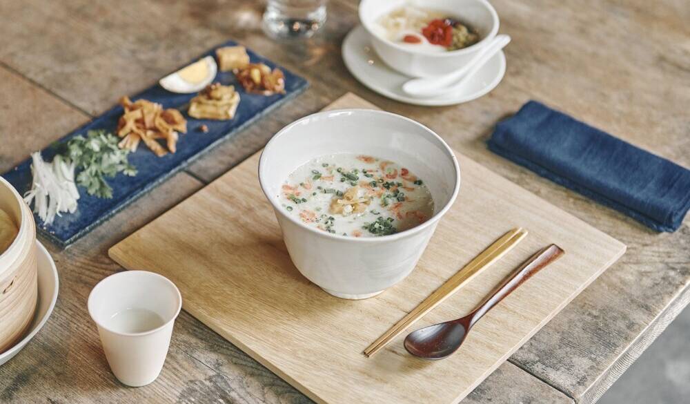 朝食の台湾粥コース / 1