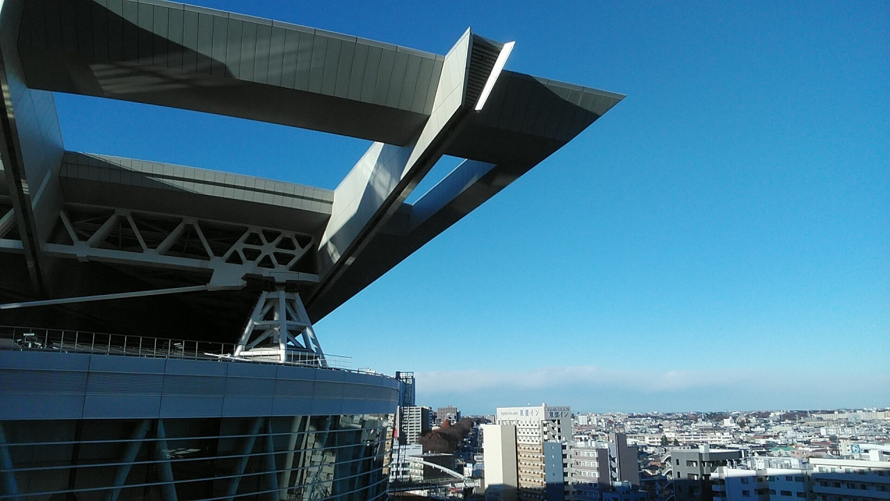 氷川参道の一の鳥居から２キロの参道