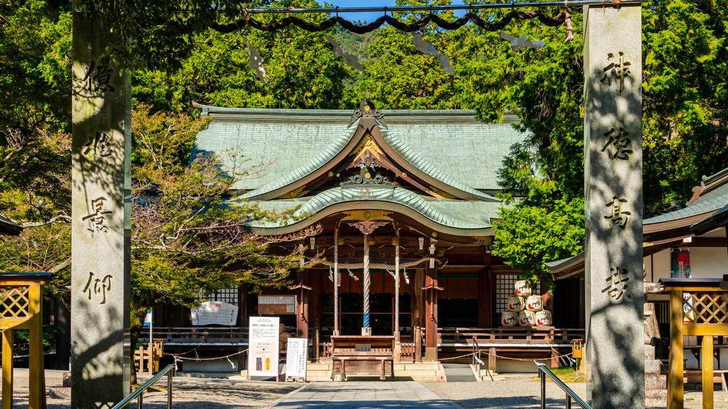 大麻比古神社 拝殿 / 3