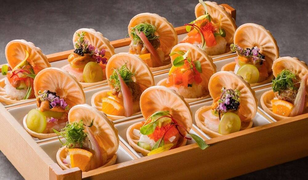 夕食ビュッフェ もなか寿司 / 2