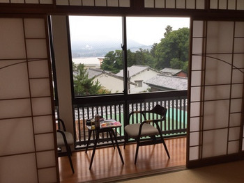 「菊乃家」 内観 70539022 お部屋から大鳥居が見えます