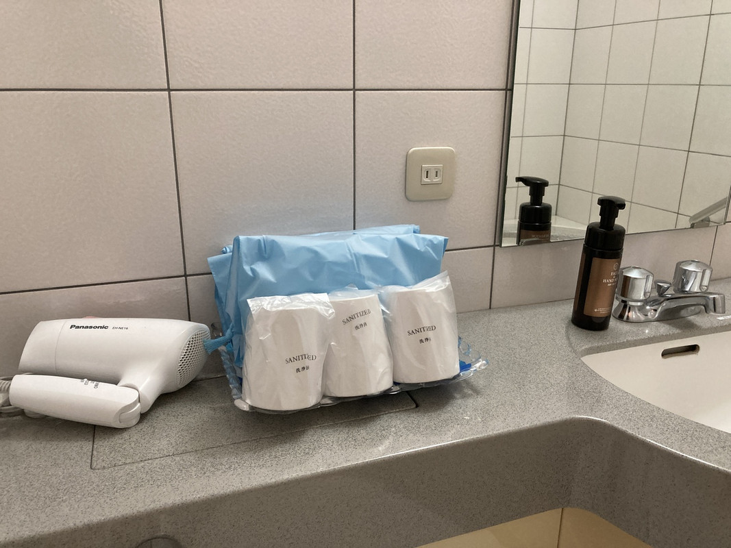 アメニティは質素です