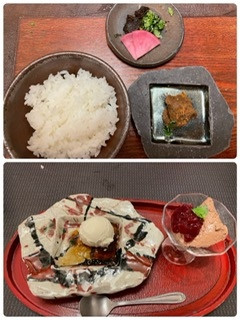 デザートめっちゃ美味しかった~