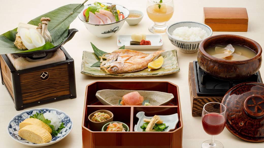 新館の和朝食 / 2