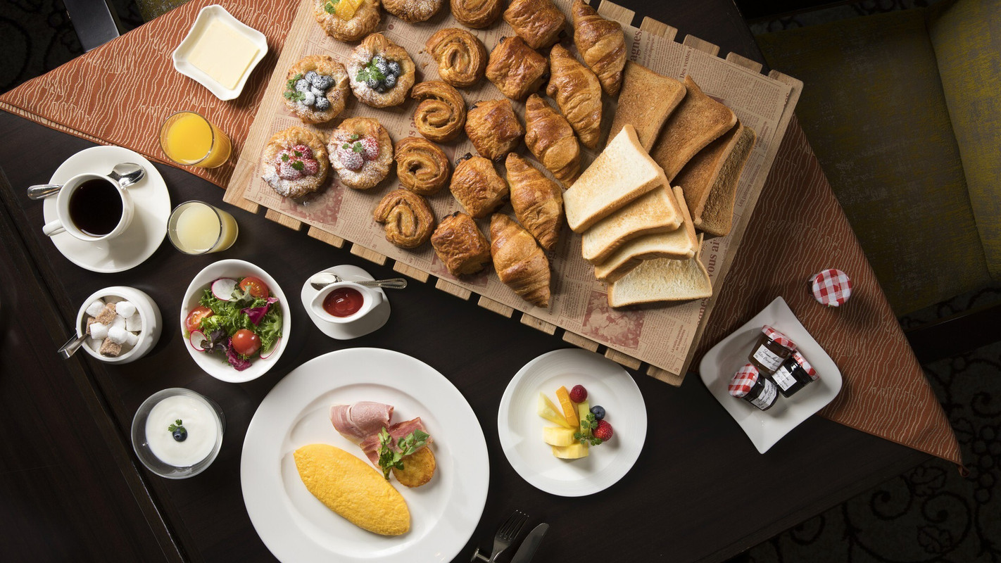 朝食ビュッフェ②