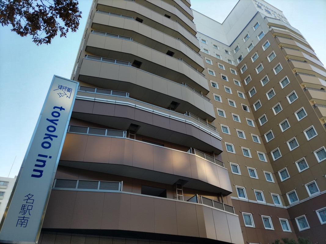 ホテルの正面。