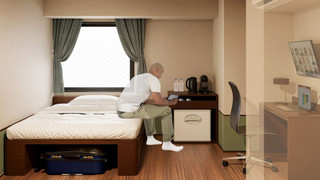 スタンダード ダブルルーム 布団 喫煙可