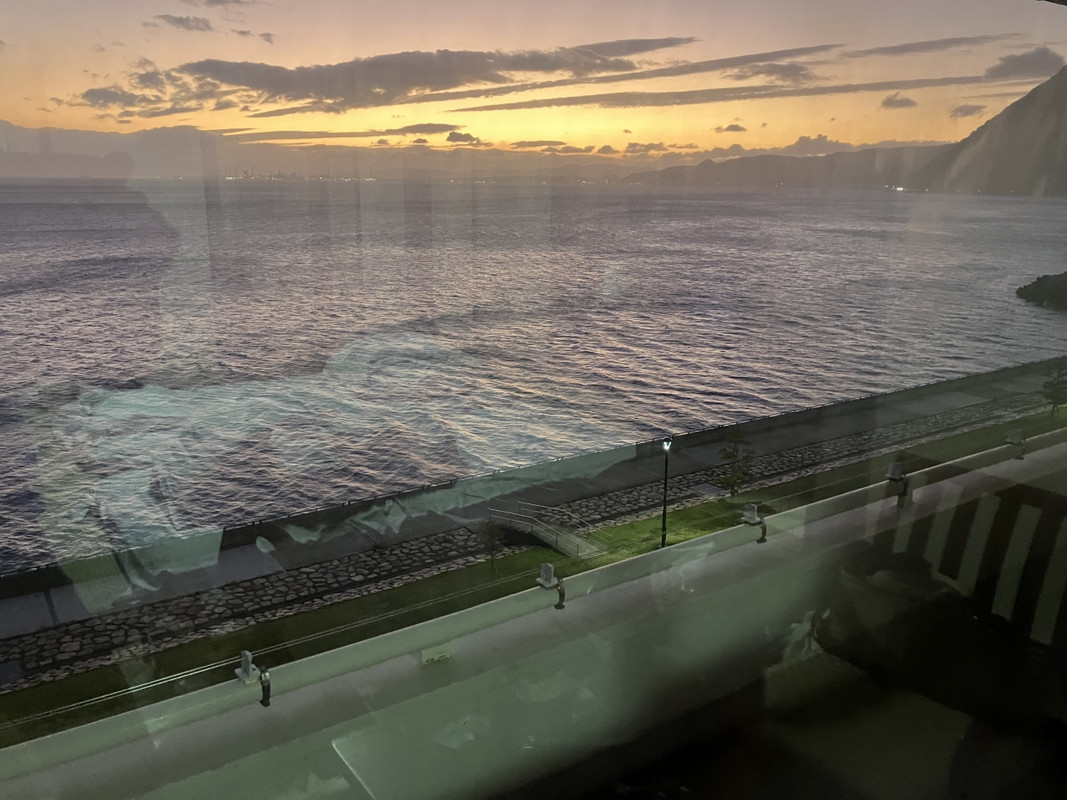 別館の海の見える和室からの景色