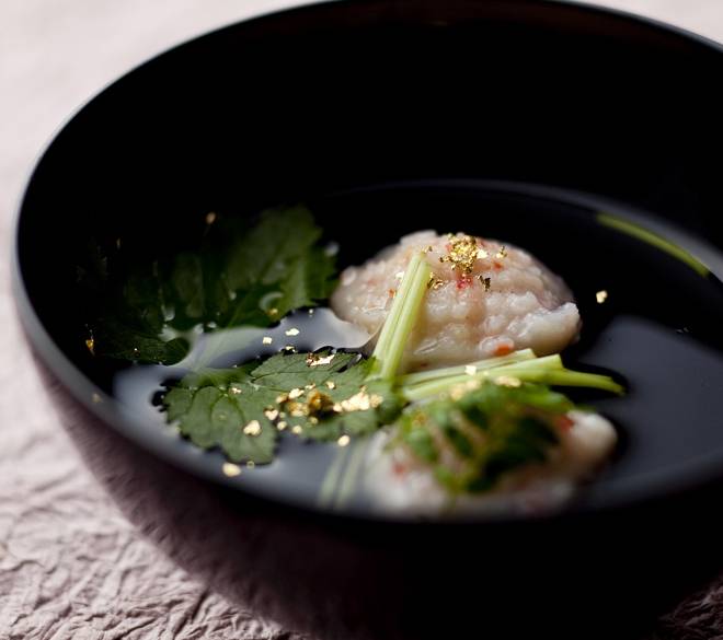 会席料理のメニュー例(3) / 5