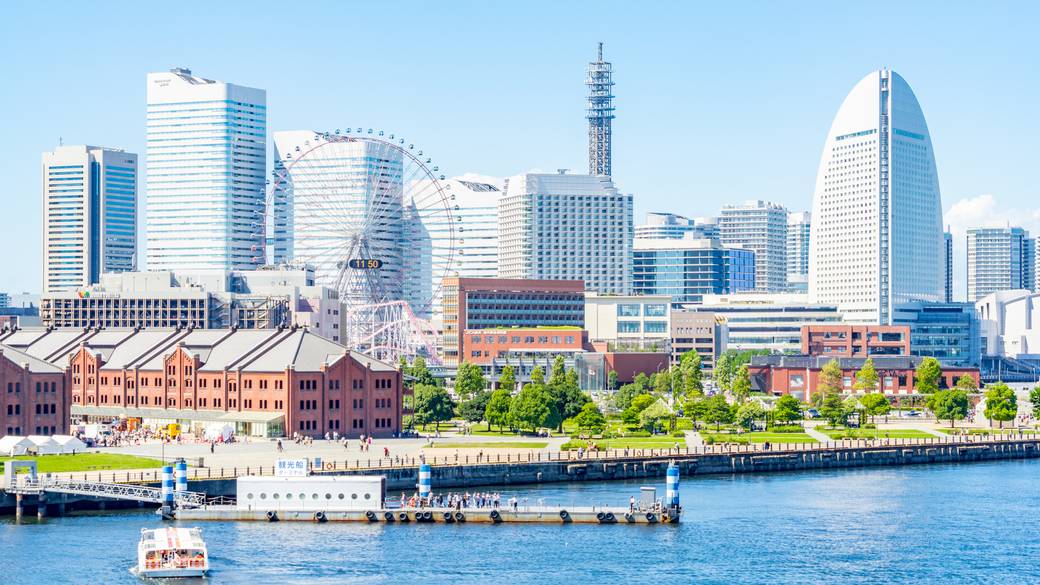 みなとみらい駅に到着
ぶらっと街並みを散策 / 1