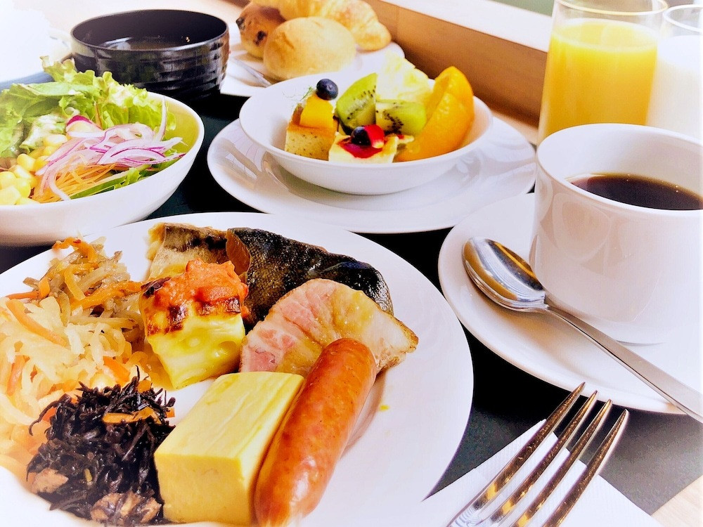 朝食ビュッフェ