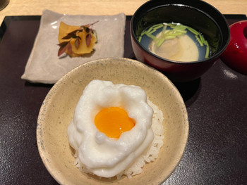 「オーベルジュ土佐山」 料理 198233830 土佐ジローの玉子かけご飯