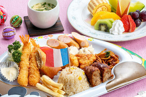 お子様プレートにワクワク！