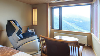 デラックス ツインルーム 露天風呂付 紫雲