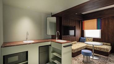 客室内のダイニングエリア / 10