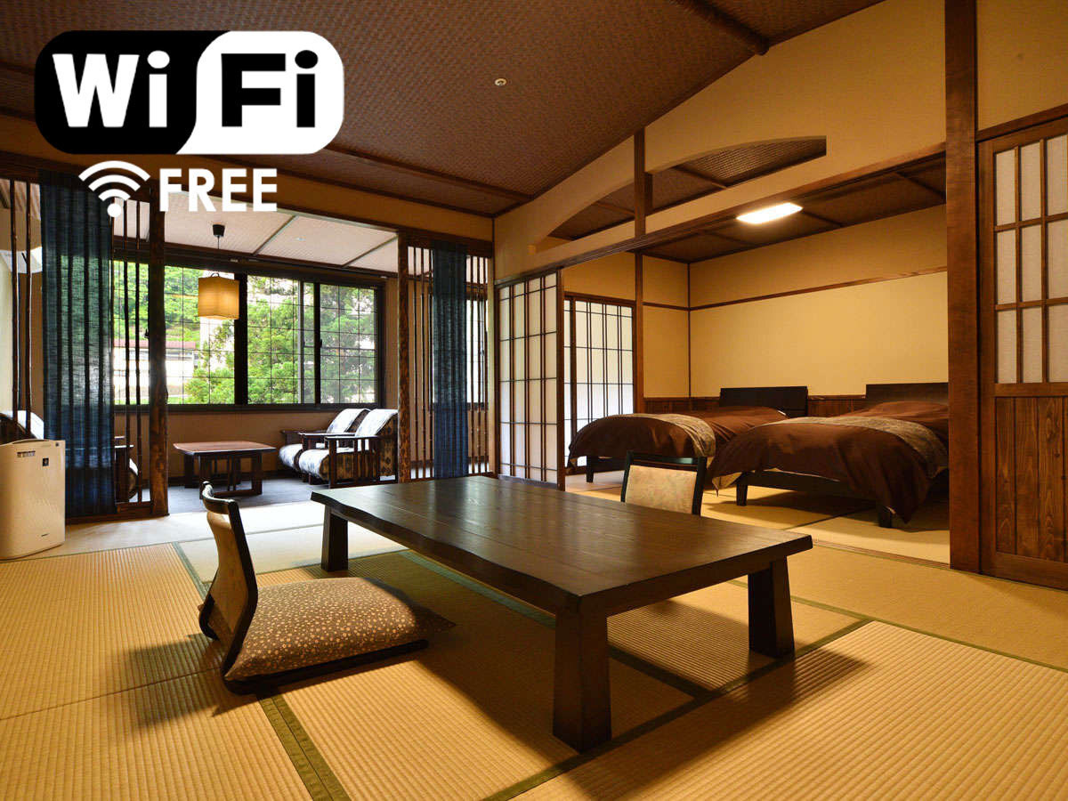 多彩なお風呂が魅力。会津を郷土料理と地酒を味わえる3529772