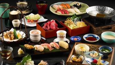 夕食／和食会席一例① / 1