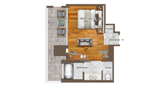 スーペリア ダブルルーム 禁煙 (Terrace Double)