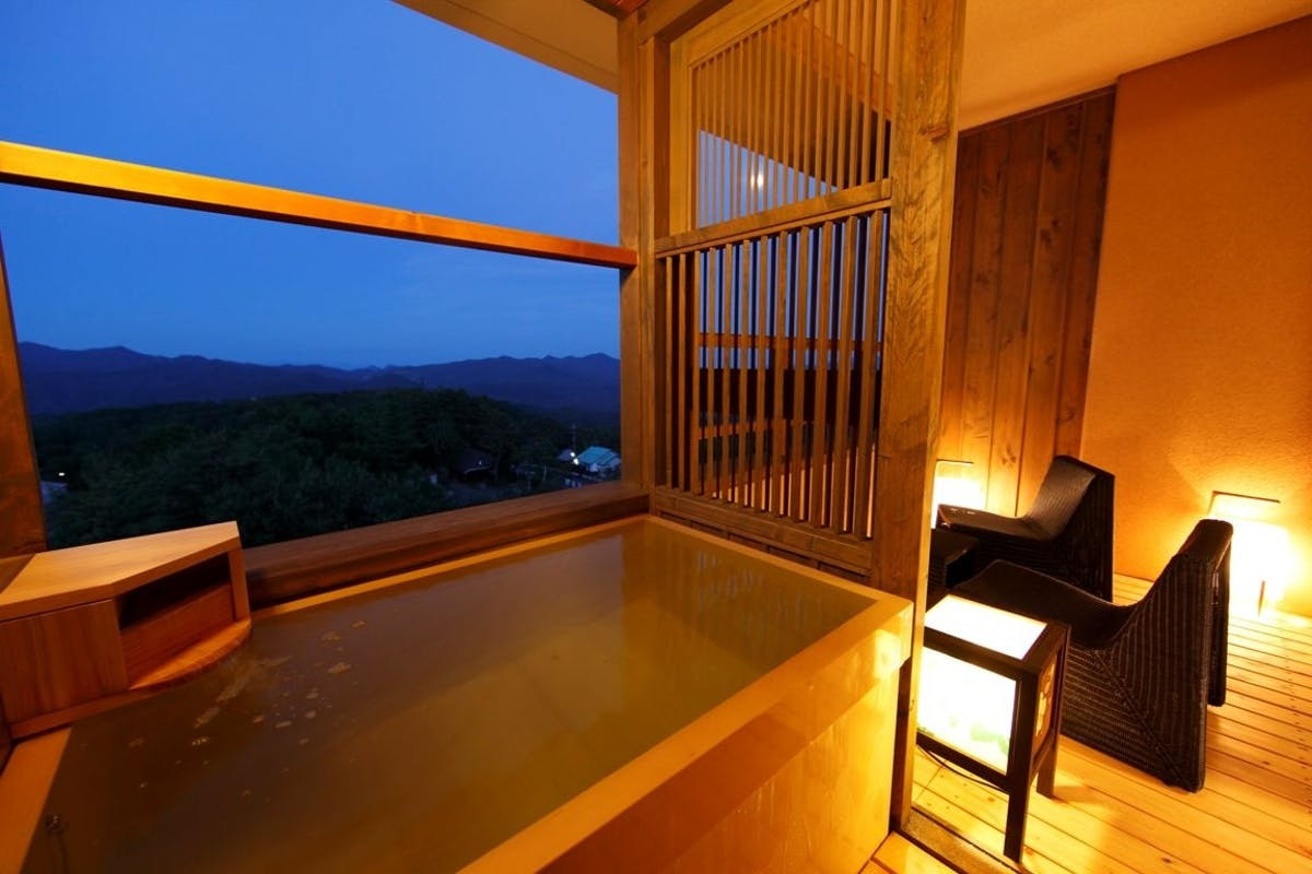 全室温泉露天風呂付き。23のお風呂で館内湯めぐりも♪4025813