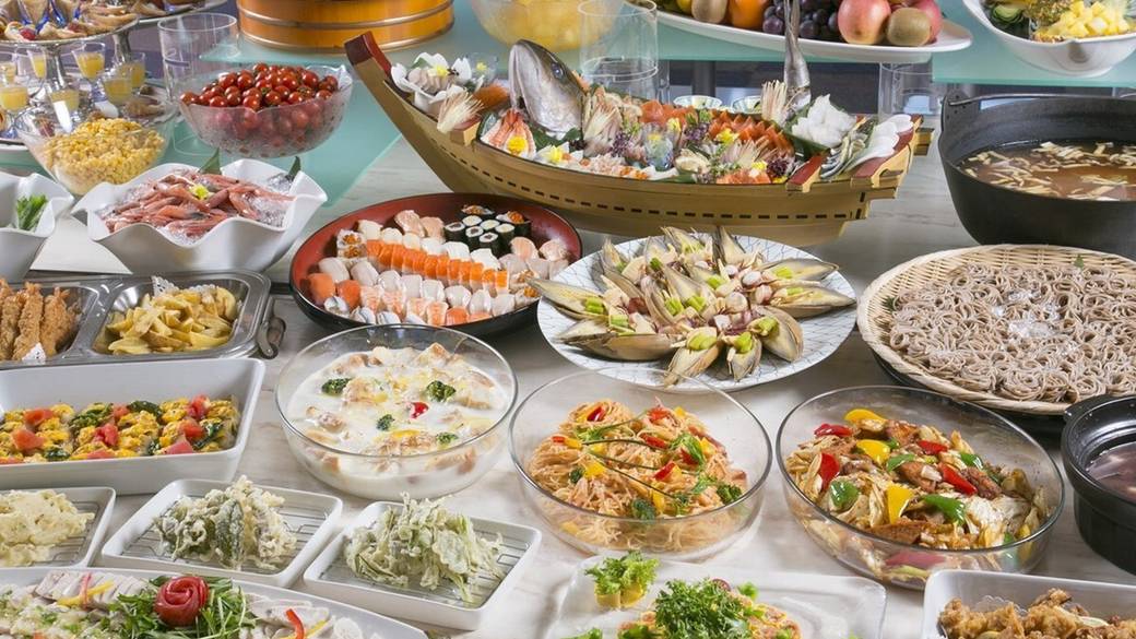 夕食バイキング／料理一例① / 1