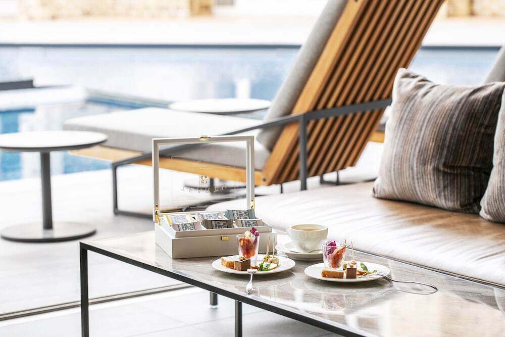 宿泊者専用ラウンジのフード