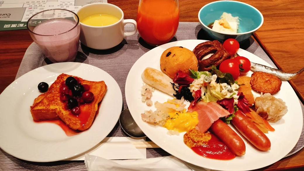 朝食バイキング一例① / 1