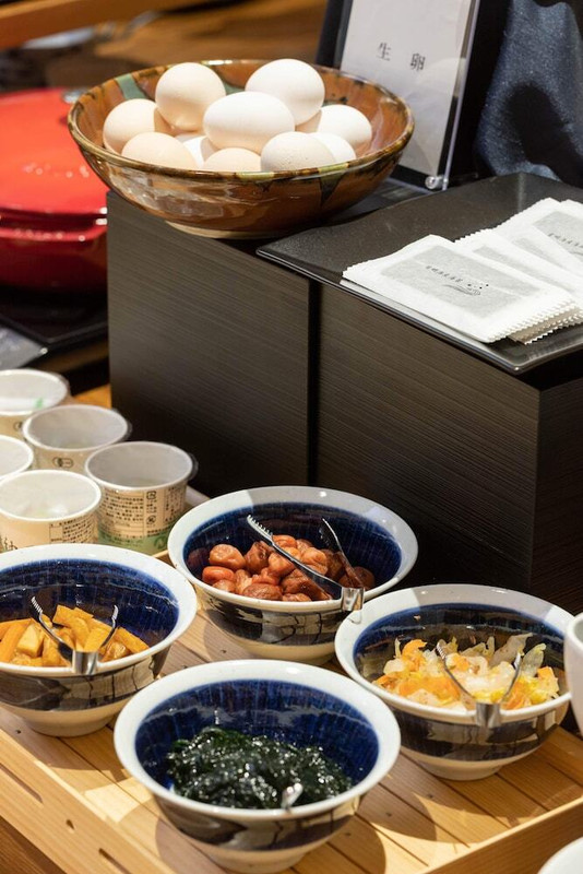 朝食ビュッフェ