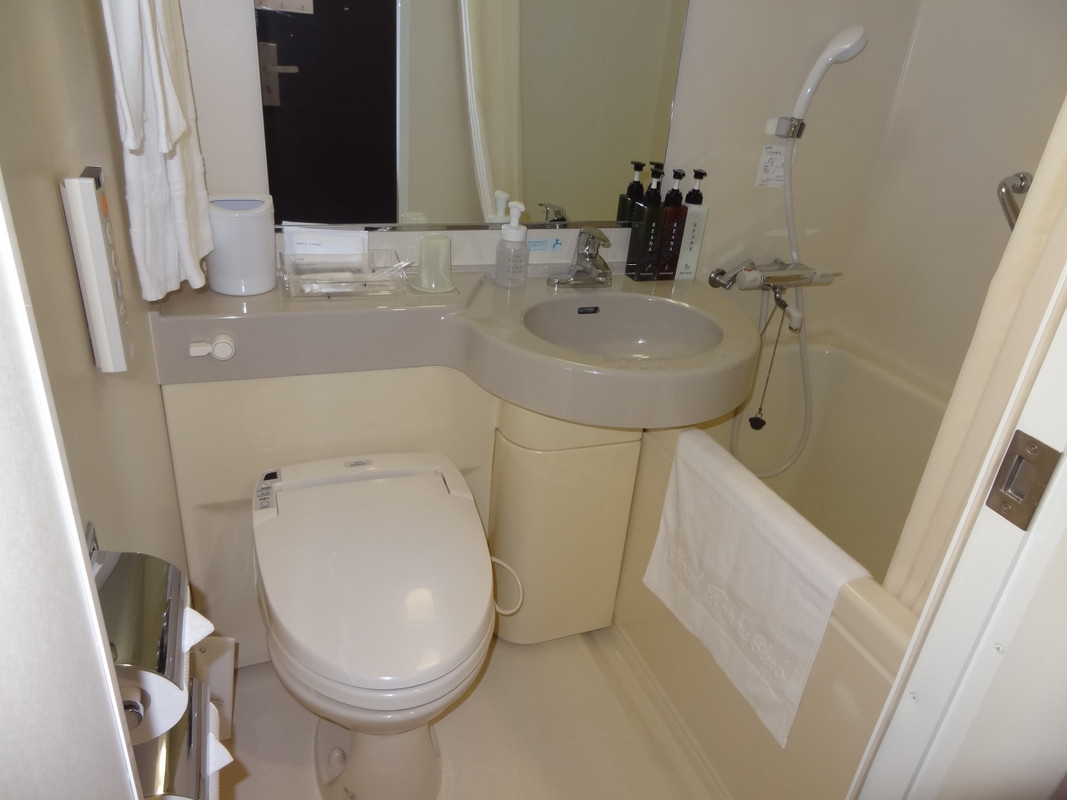 綺麗な客室ユニットバス。