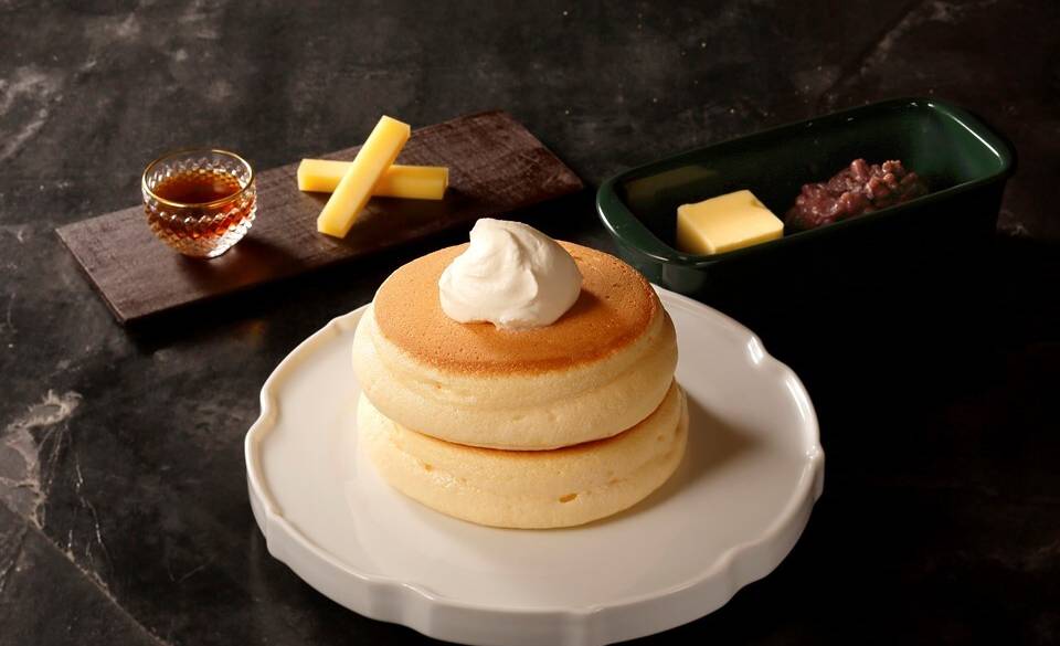 併設の「椿サロン渋谷」で
ホットケーキを堪能 / 1