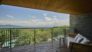 デラックスツイン (スカイビュー・温泉付) 禁煙