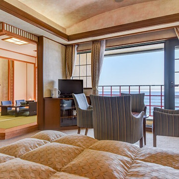 女子旅にぴったりの最上階ゆったりルーム！オーシャンビューでリッチな気分3519756