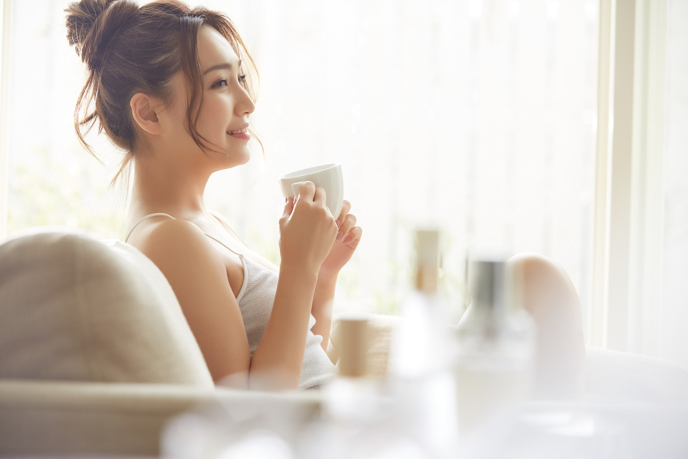 女性　ライフスタイル　リラックス