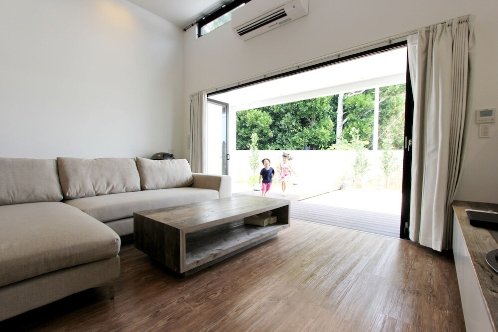 フルオープンできる掃き出し窓