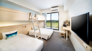 スタンダードファミリールーム【禁煙・定員4名】 [スタンダード] [ツインルーム] [ツインルーム] [禁煙] [禁煙]