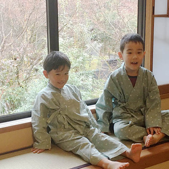 露天風呂付きの離れでのんびり。作務衣を着れば、ちょっと大人の気分♪4237880