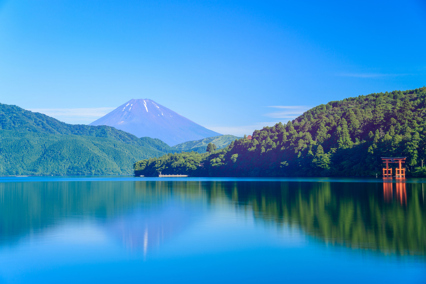 《神奈川県》箱根から、爽やかな夏富士