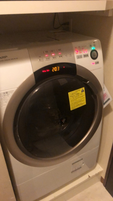 洗剤はフロントでくれた