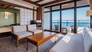 オーシャンビュー・和洋スイート 1泊2食付き 和食ディナー 禁煙