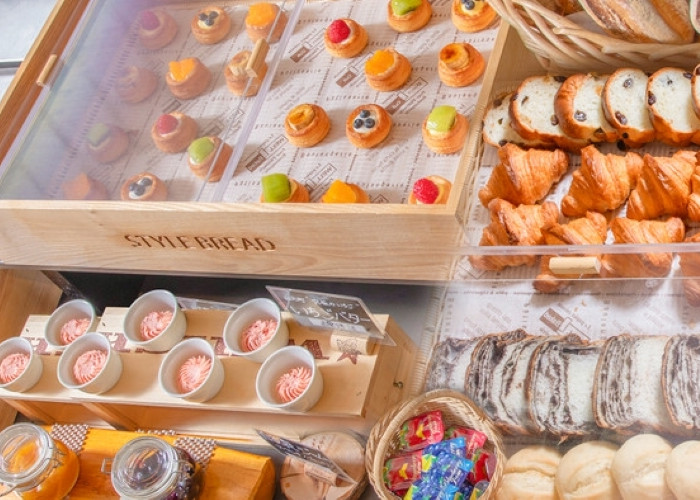 朝食バイキングに並ぶのは、ホテルの職人が焼き上げるパン♪見た目にも可愛いデニッシュも人気