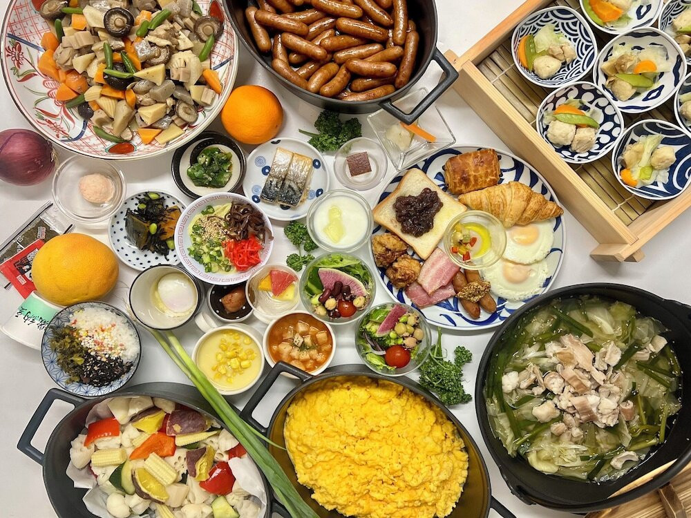 朝食ビュッフェ