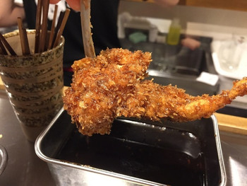 「串かつ 七福神」料理 636045 『若どり』様（150円）、鶏男的に悶絶！鶏バカ日誌な商品発見！！（笑）