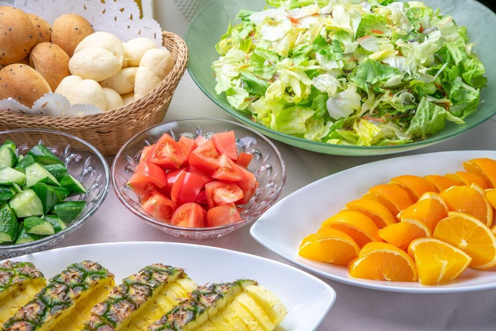 朝食ビュッフェ