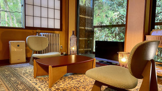 露天風呂付客室（坐忘）