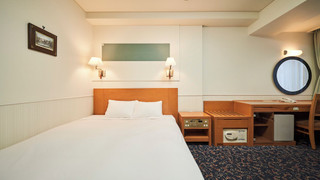 クイーンベッドルーム ジェットバス付 禁煙 リバービュー 【新館】